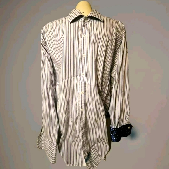 Mens English Laundry Button Down Shirt Size 17 1/2 34/35 Chest 50" - Picture 1 of 7